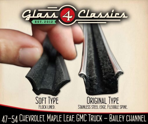 1947-1954 Chevrolet Pickup Truck | Bailey Channel | Glass 4 Classics