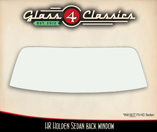 Hr Holden Sedan | Back Window | New Glass