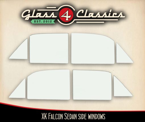 Xk Ford Falcon Sedan | Side Window Set | New Glass | Glass 4 Classics